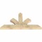 Ekena Millwork Richland Rough Sawn Timber Gable Bracket, Douglas Fir, 60"W x 32"H x 4"D x 6"F, 13/12 Pitch GBW060X32X0406RIC00RDF - alternate 2